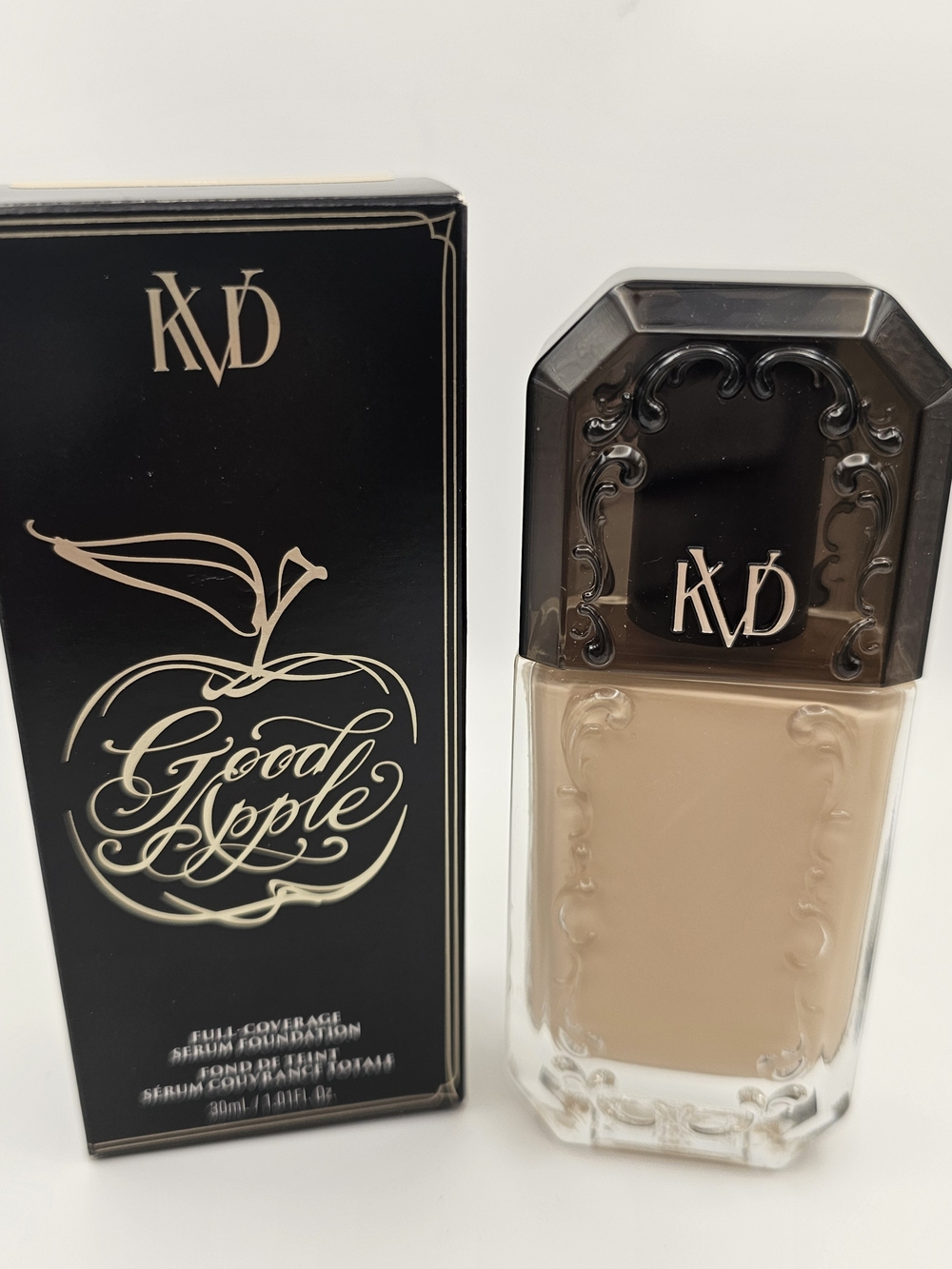 NEW Kat Von D Good Apple Full-Coverage Serum Foundation - Light 012 - 1 Fl oz